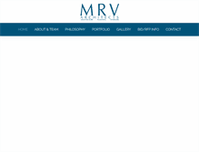 Tablet Screenshot of mrvarchitects.com